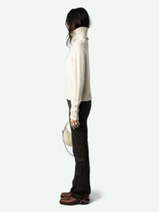 Zadig & Voltaire Boxy Bijoux Jewelled Sweater