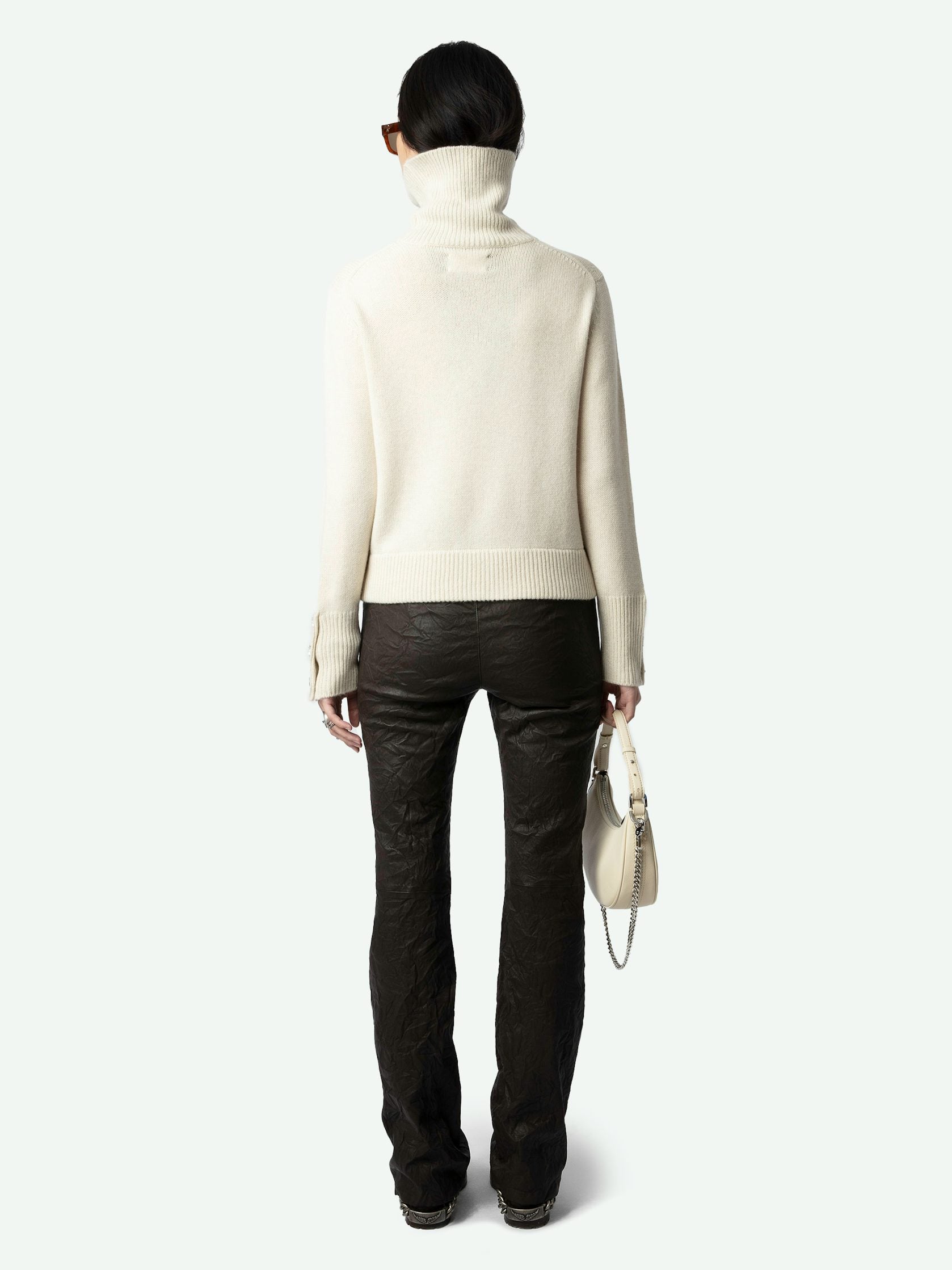 Zadig & Voltaire Boxy Bijoux Jewelled Sweater
