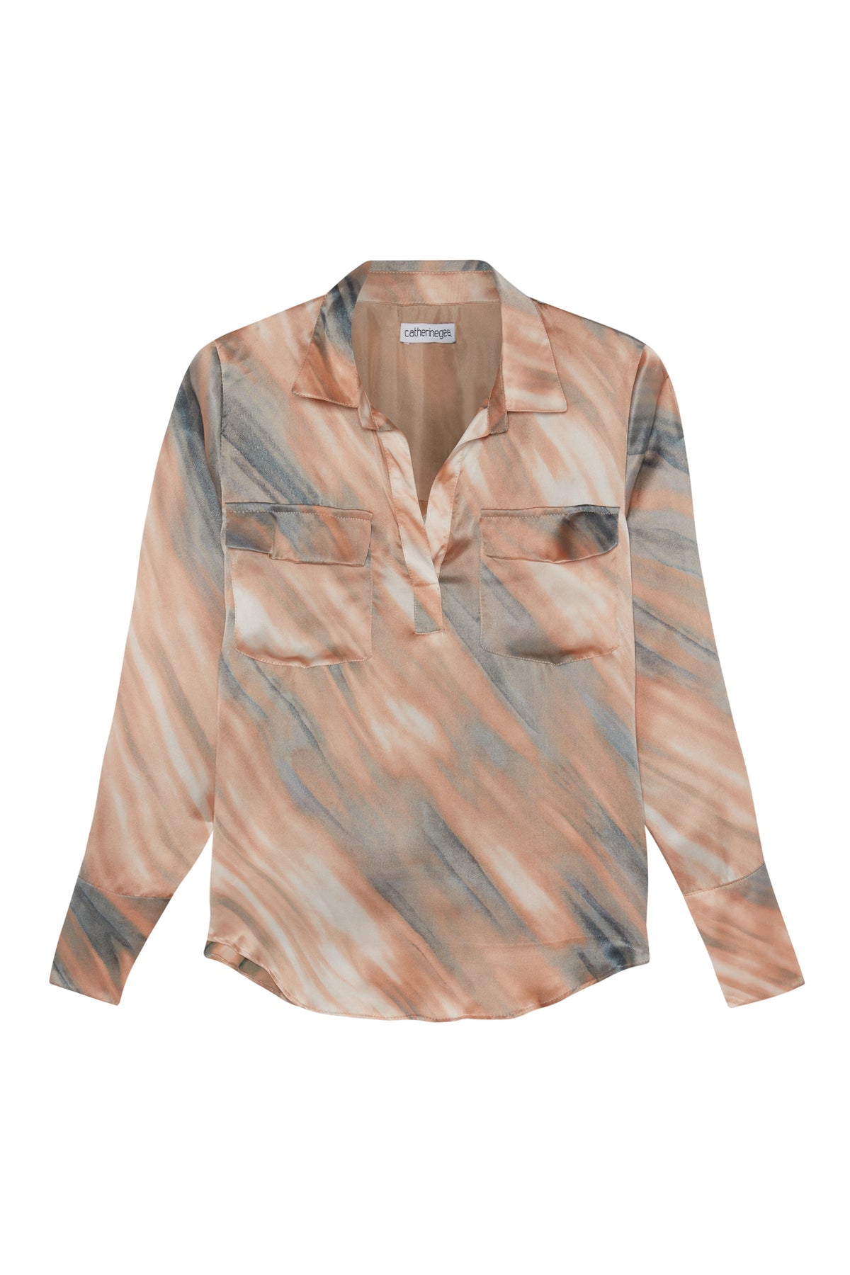Catherine Gee Kaia Blouse in Dune