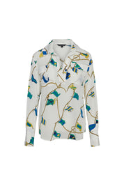 Catherine Gee Kaia Blouse in Lisbon Sails