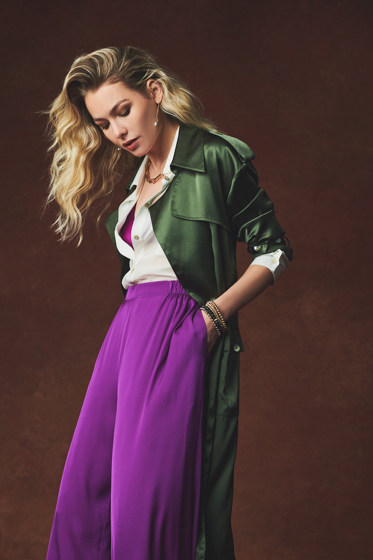 Nouvelle Kensington Long Trench Coat