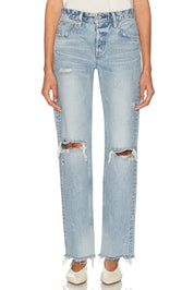 Moussy Vintage Odessa Straight Low Rise Jean