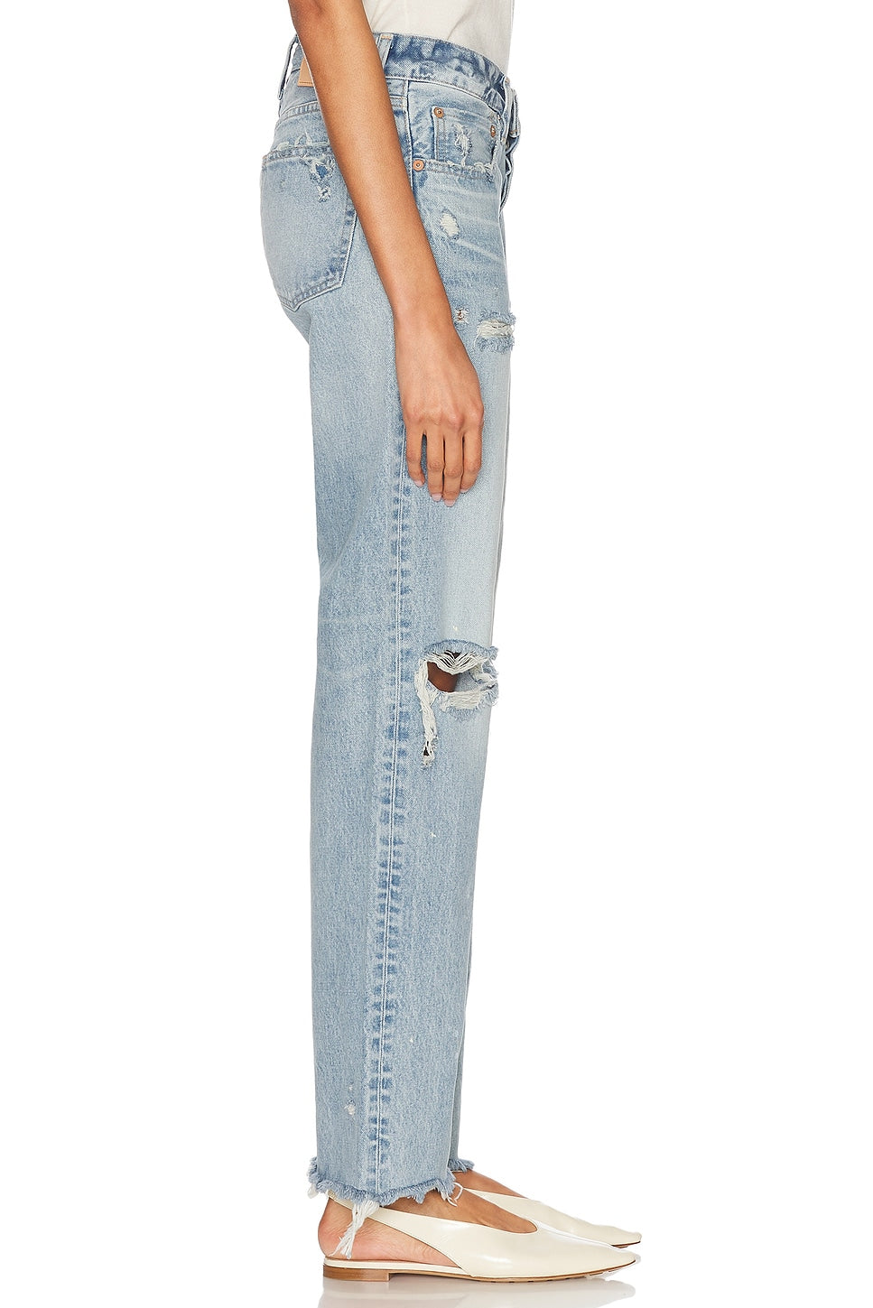 Moussy Vintage Odessa Straight Low Rise Jean