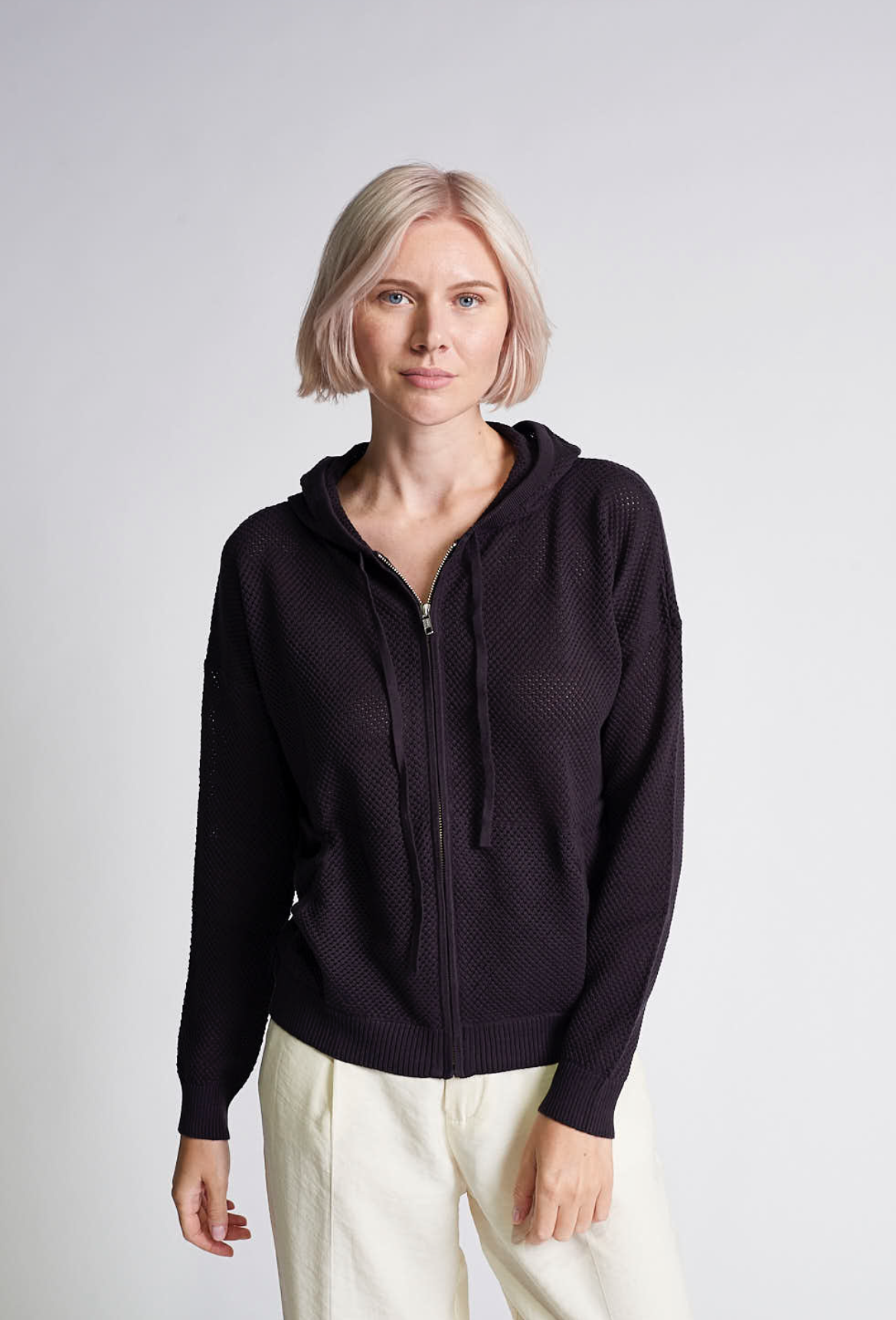 Kokun Cotton Zip Up Hoodie