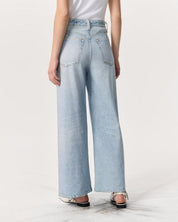 Rag & Bone Miramar Terry Sofie Ankle Pants in Meadow Blue