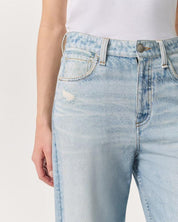 Rag & Bone Miramar Terry Sofie Ankle Pants in Meadow Blue