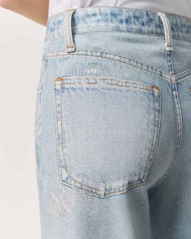 Rag & Bone Miramar Terry Sofie Ankle Pants in Meadow Blue
