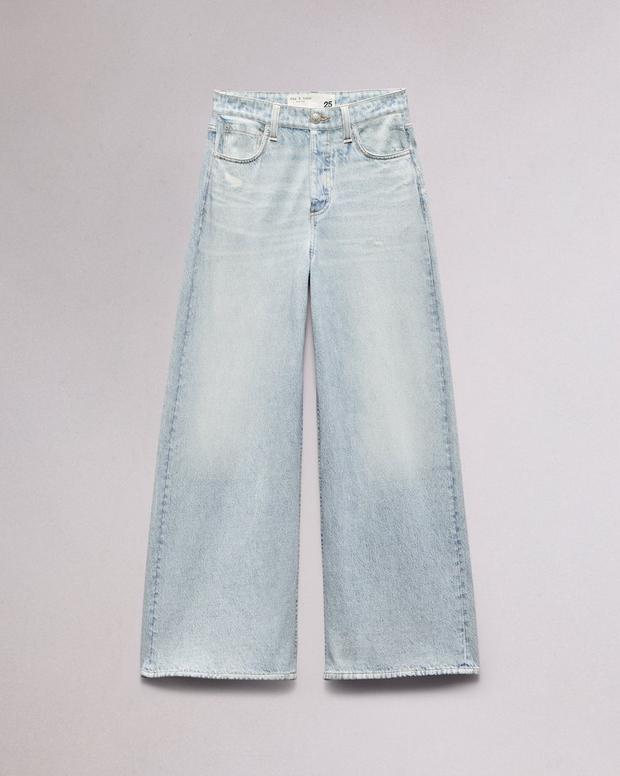 Rag & Bone Miramar Terry Sofie Ankle Pants in Meadow Blue