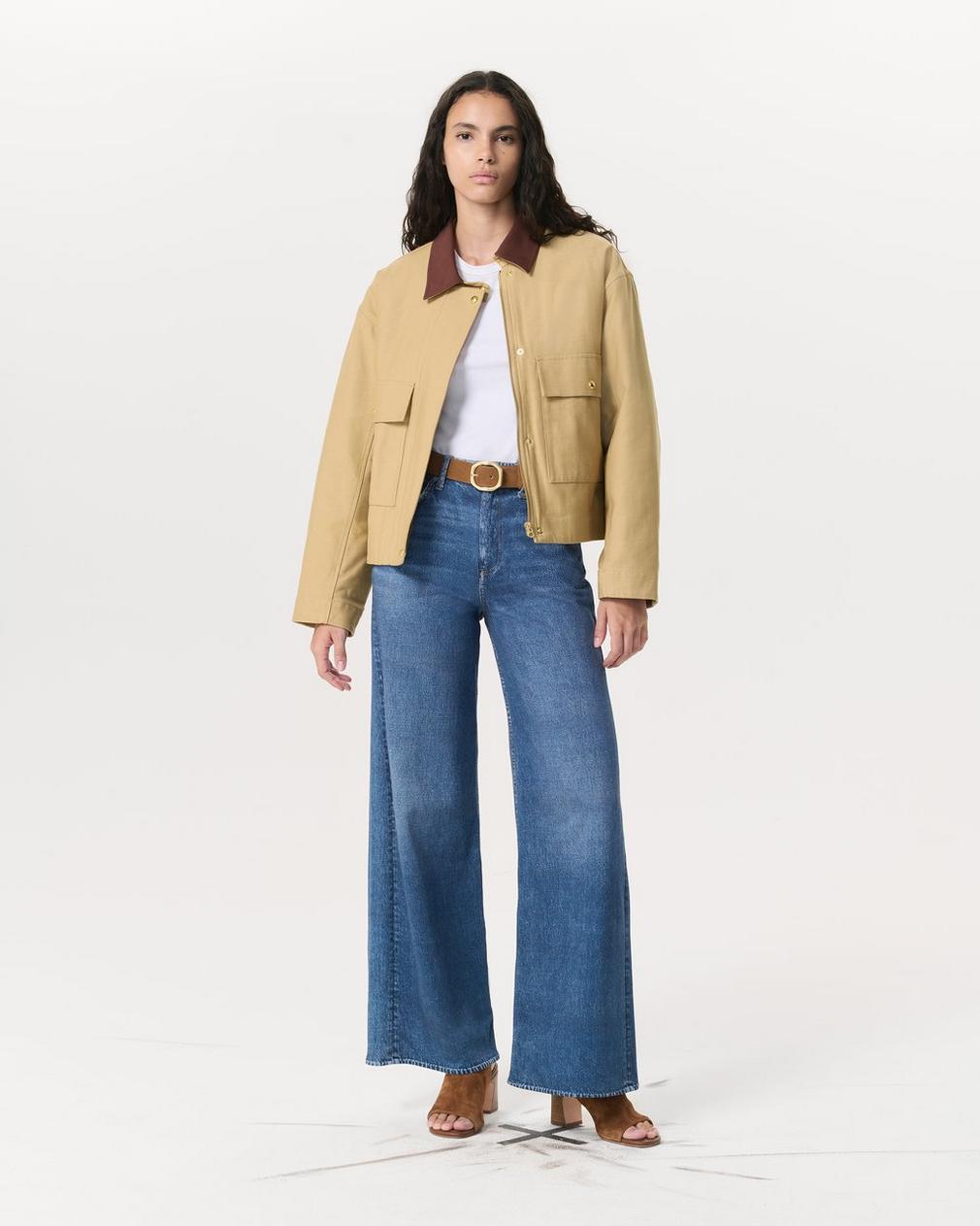 Rag & Bone Miramar Terry Sofie Wide-Leg Pant in Kimber