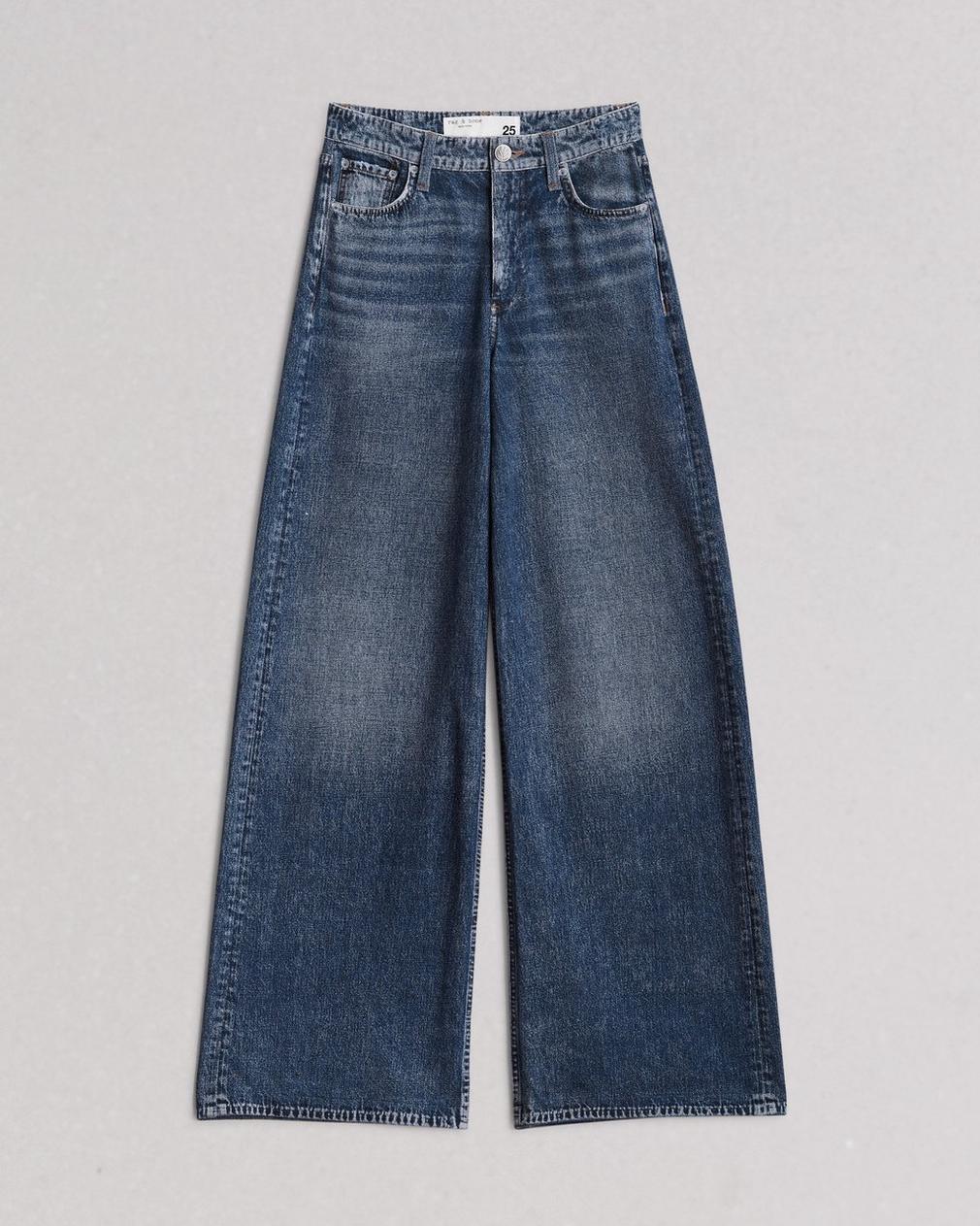 Rag & Bone Miramar Terry Sofie Wide-Leg Pant in Kimber
