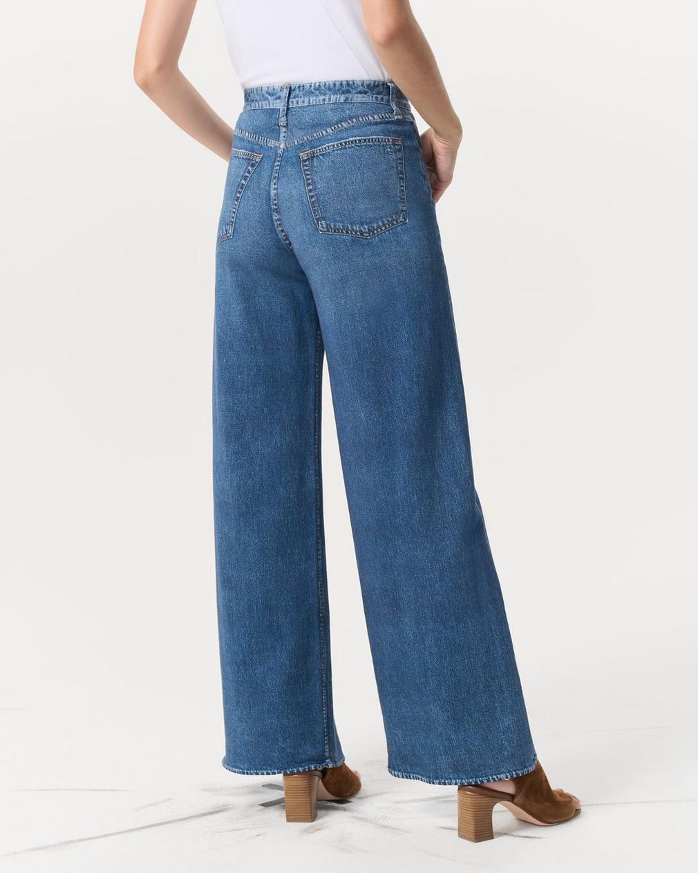 Rag & Bone Miramar Terry Sofie Wide-Leg Pant in Kimber