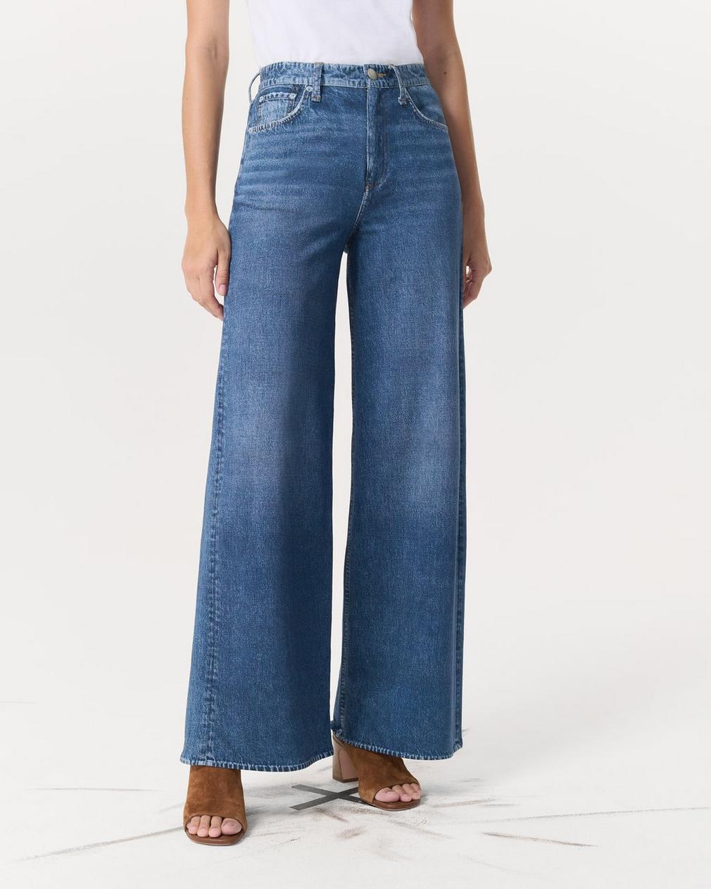 Rag & Bone Miramar Terry Sofie Wide-Leg Pant in Kimber