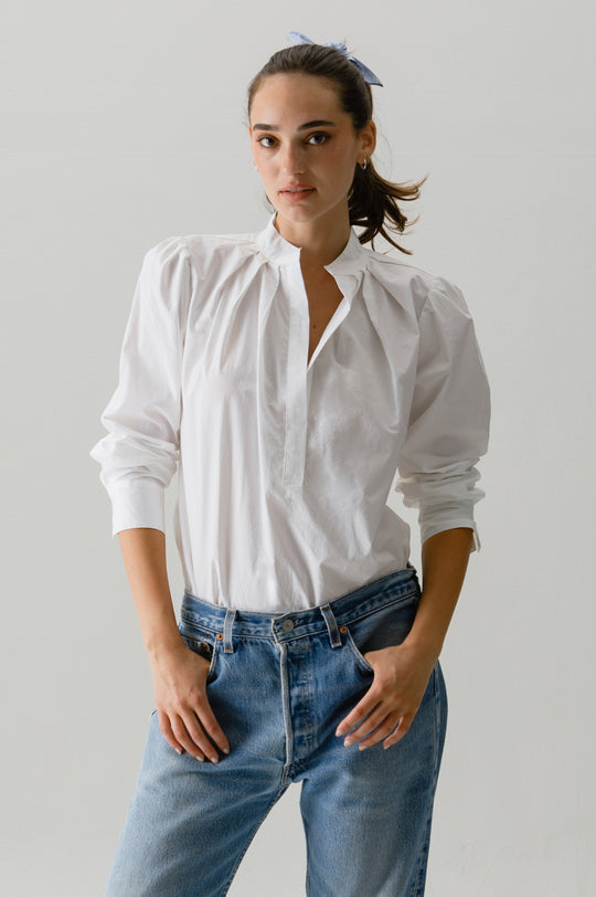 WEARCISCO The Puff Shirt - Paper Cotton