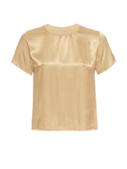 Nation Marie Satin Boxy Crop Top