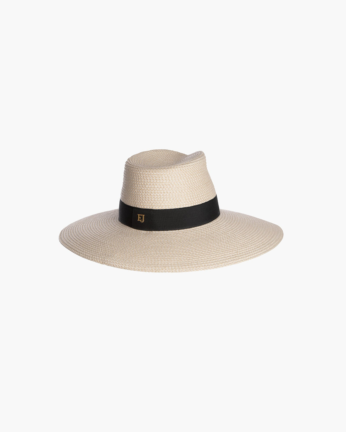 Eric Javits DAPHNE FEDORA HAT - CREAM/BLACK