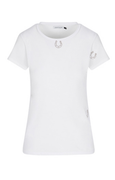 Catherine Gee S/S Horseshoe Tee Shirt