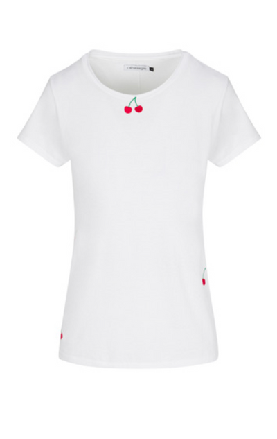 Catherine Gee S/S Cherry Tee Shirt