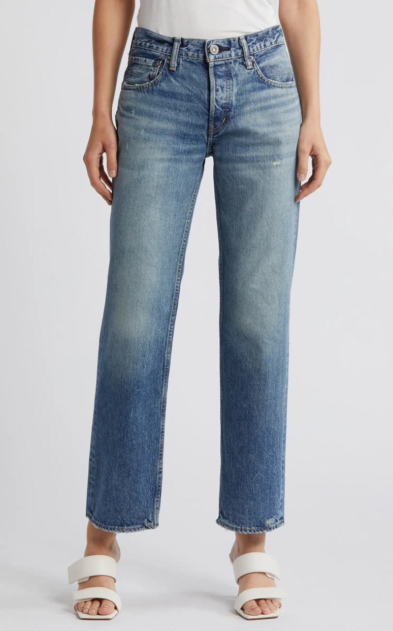 Moussy Vintage Trigg Straight Low Jean