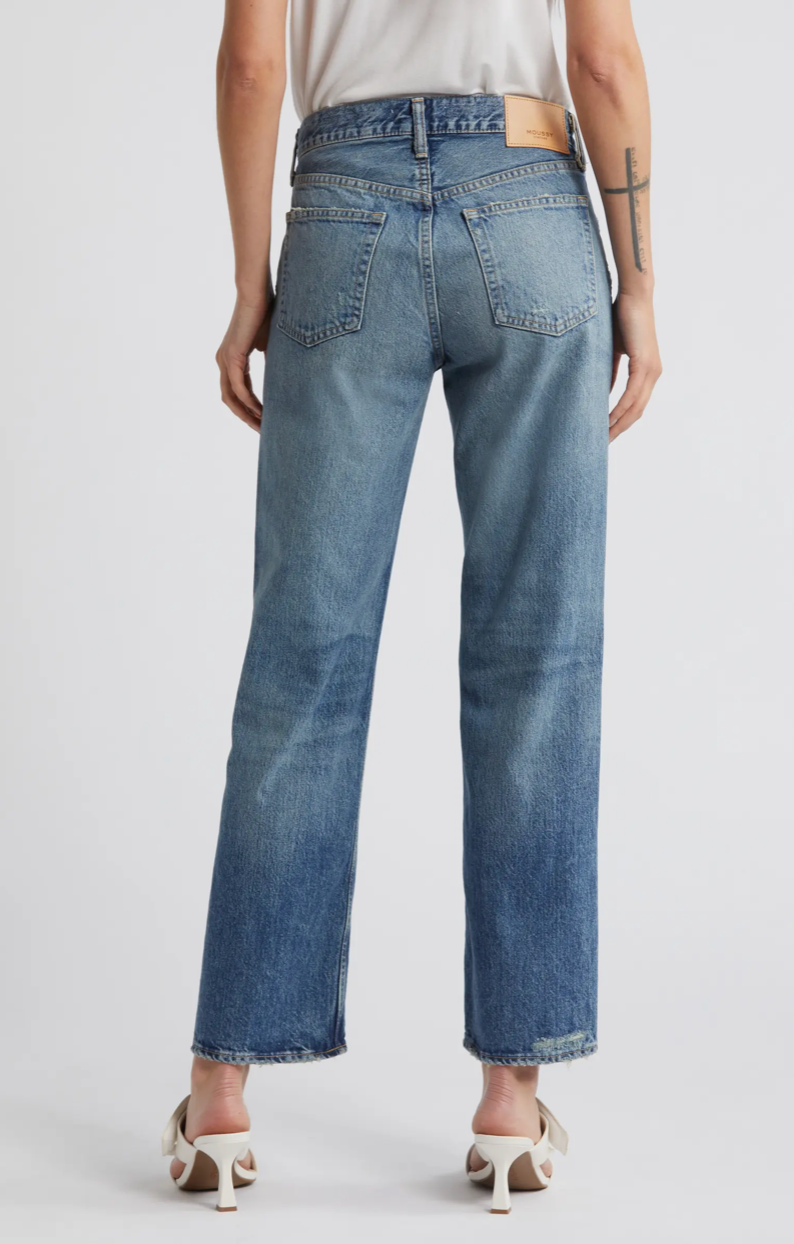 Moussy Vintage Trigg Straight Low Jean