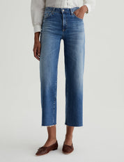 AG Saige Wide Leg Crop Jean in 16 YRS POSTCARD