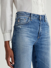 AG Saige Wide Leg Crop Jean in 16 YRS POSTCARD
