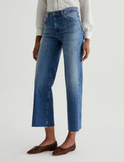AG Saige Wide Leg Crop Jean in 16 YRS POSTCARD