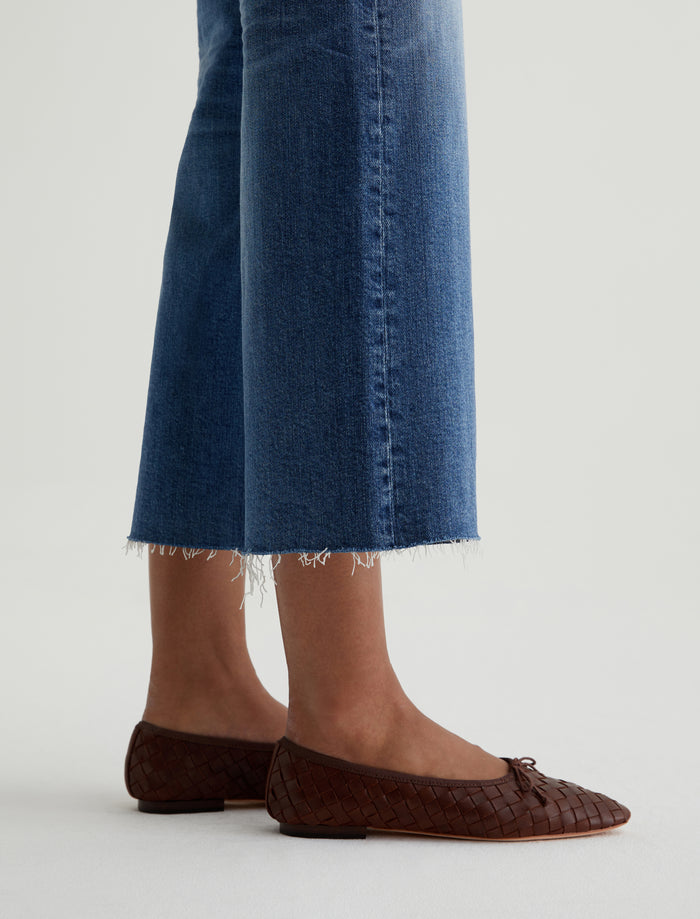AG Saige Wide Leg Crop Jean in 16 YRS POSTCARD
