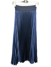 Loyd Ford Satin Midi Skirt (Tux Band)