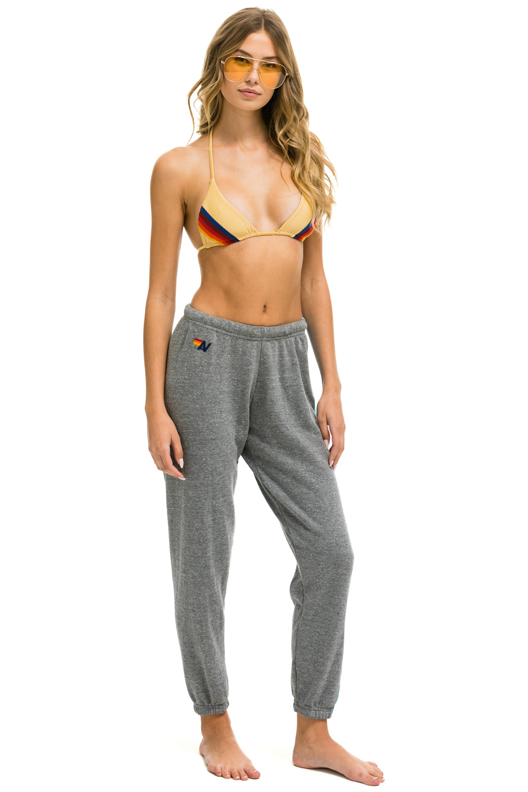 Aviator Nation 5 Stripe Sweatpants