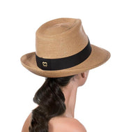 Eric Javitz Squishee Classic Hat in Natural/Black