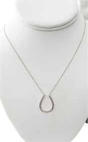 S.Row Designs Diamond Horseshoe Necklace