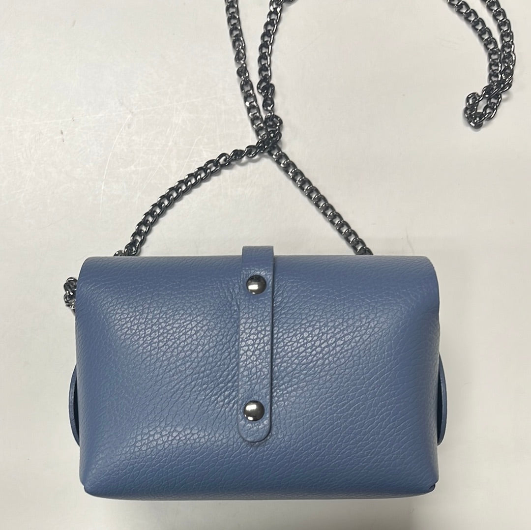 Genuine Italian Leather Small Crossbody Bag