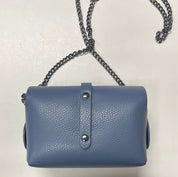 Genuine Italian Leather Small Crossbody Bag