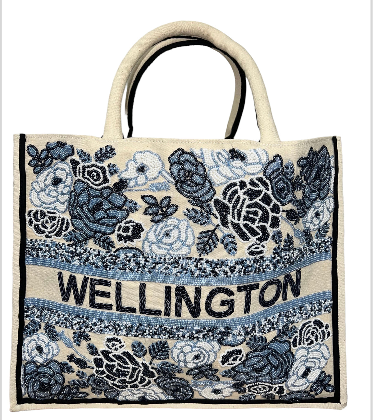 Beaded Wellington Large Tote