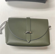 Genuine Italian Leather Small Crossbody Bag