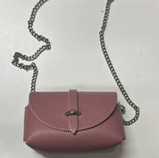 Genuine Italian Leather Small Crossbody Bag