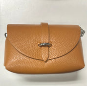 Genuine Italian Leather Small Crossbody Bag