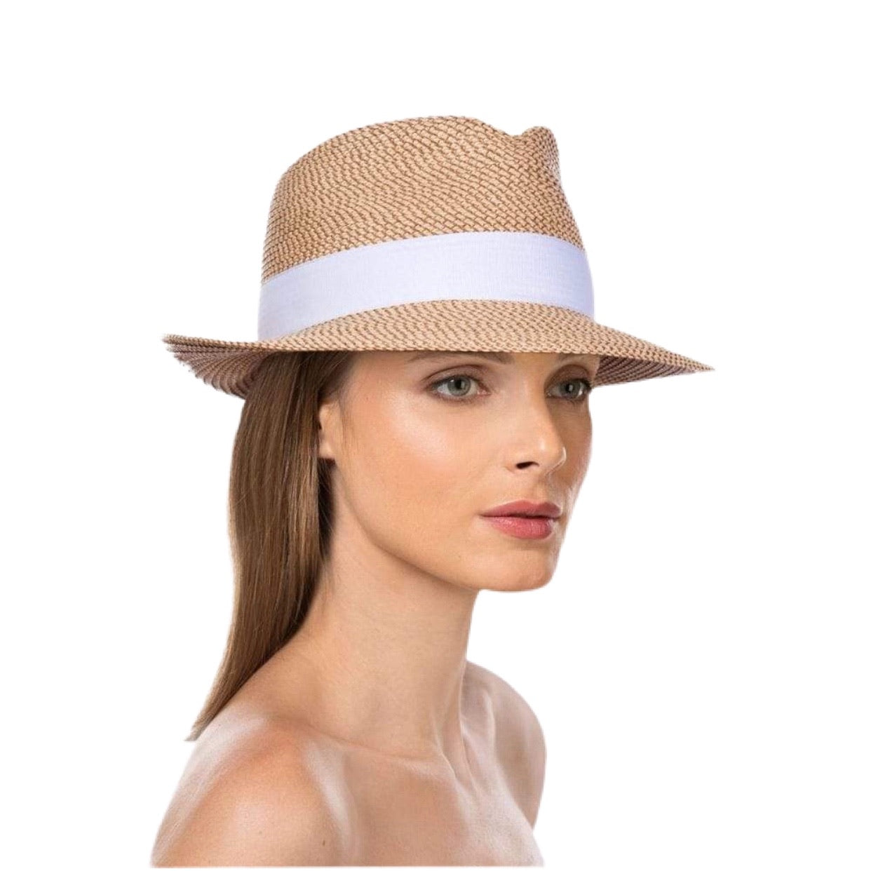 Eric Javitz Squishee Classic Hat in Peanut/White