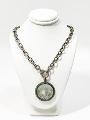 S.Row Designs Pave Diamond Clasp Necklace