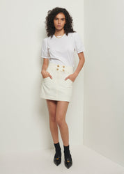 Derek Lam Eva Puff Sleeve Tee