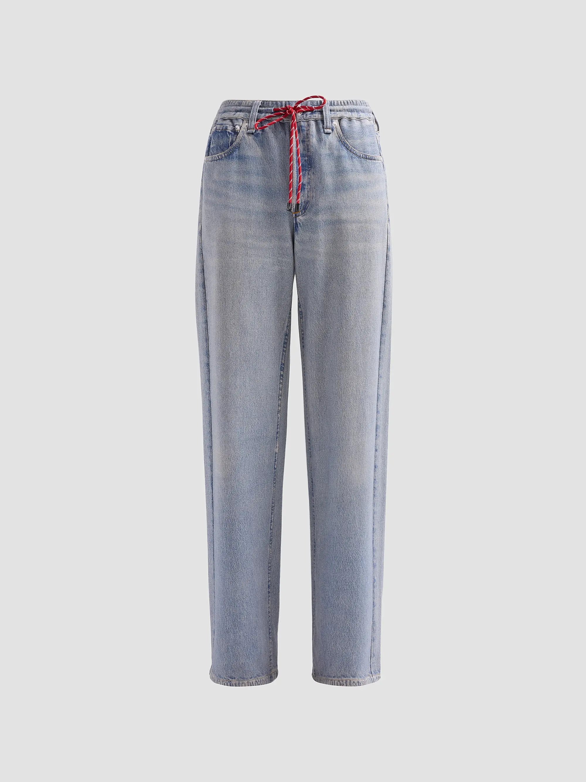 Rag & Bone Miramar Terry Drawcord Wide Leg in Brighton