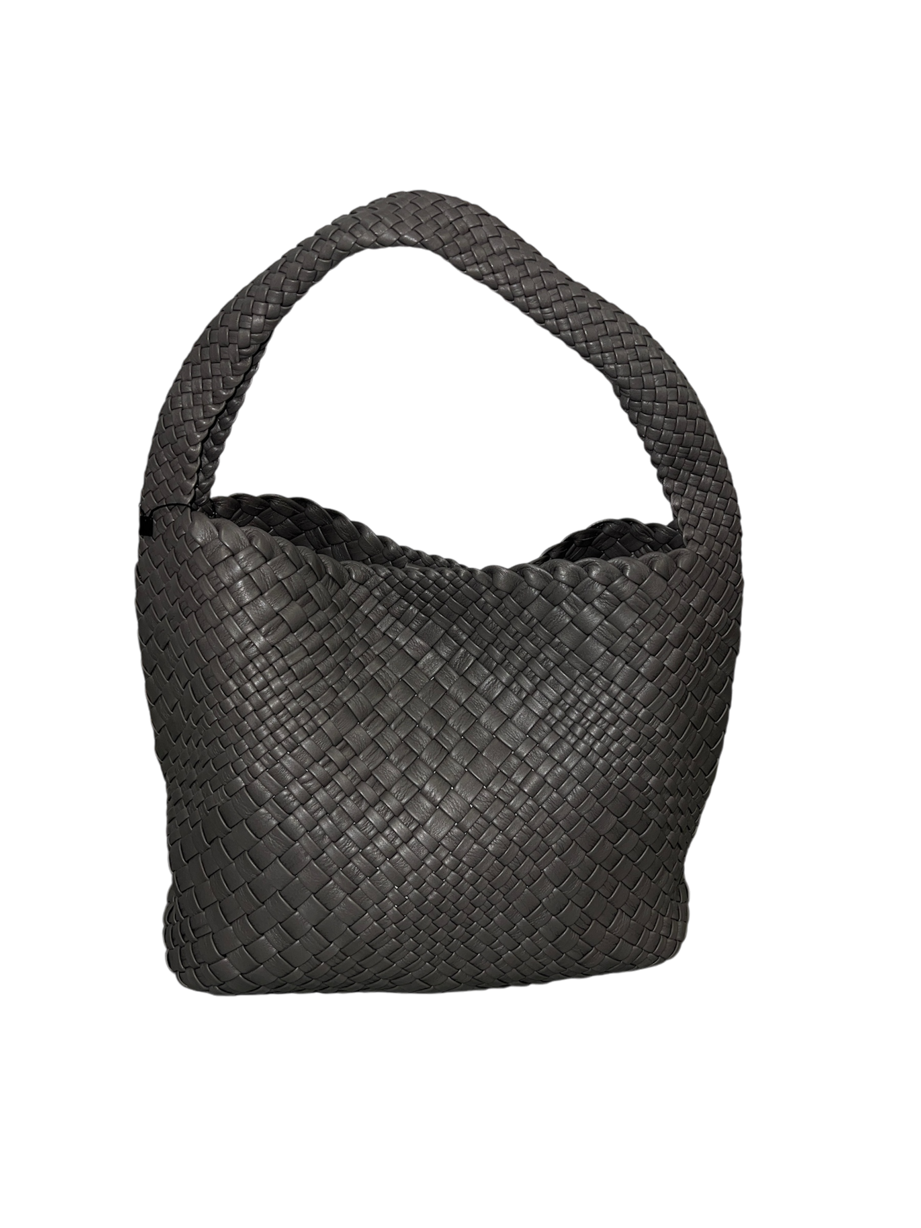 Italian Leather Medium Handwoven Bag