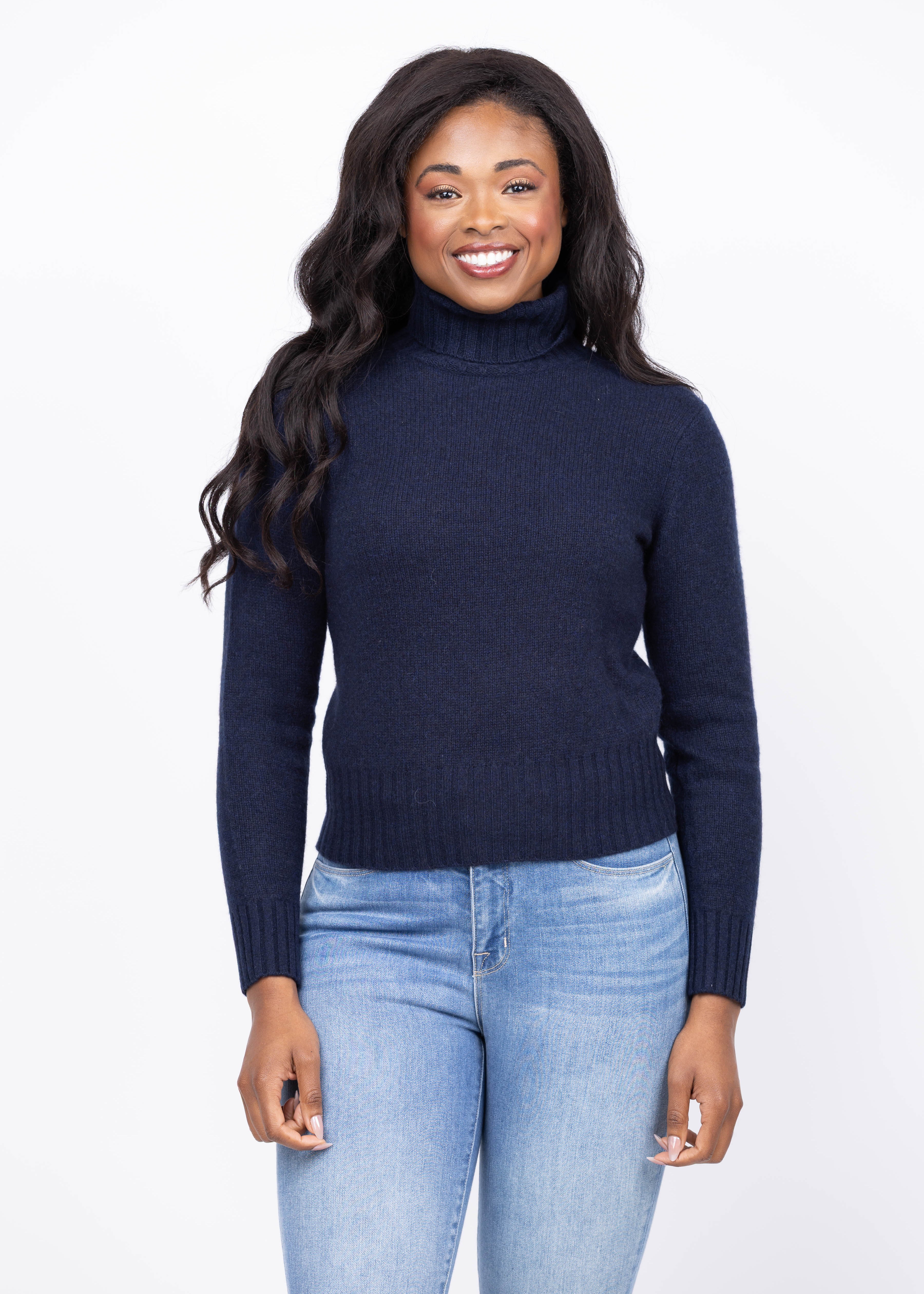 White + Warren Cashmere Featherweight Turtleneck