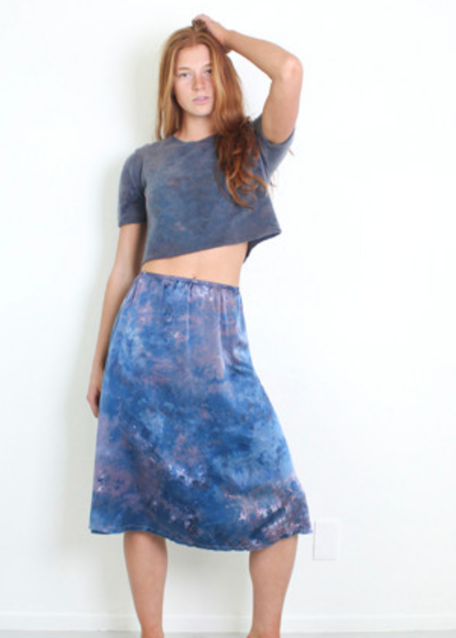 LOVE TANJANE Lady Silk Skirt