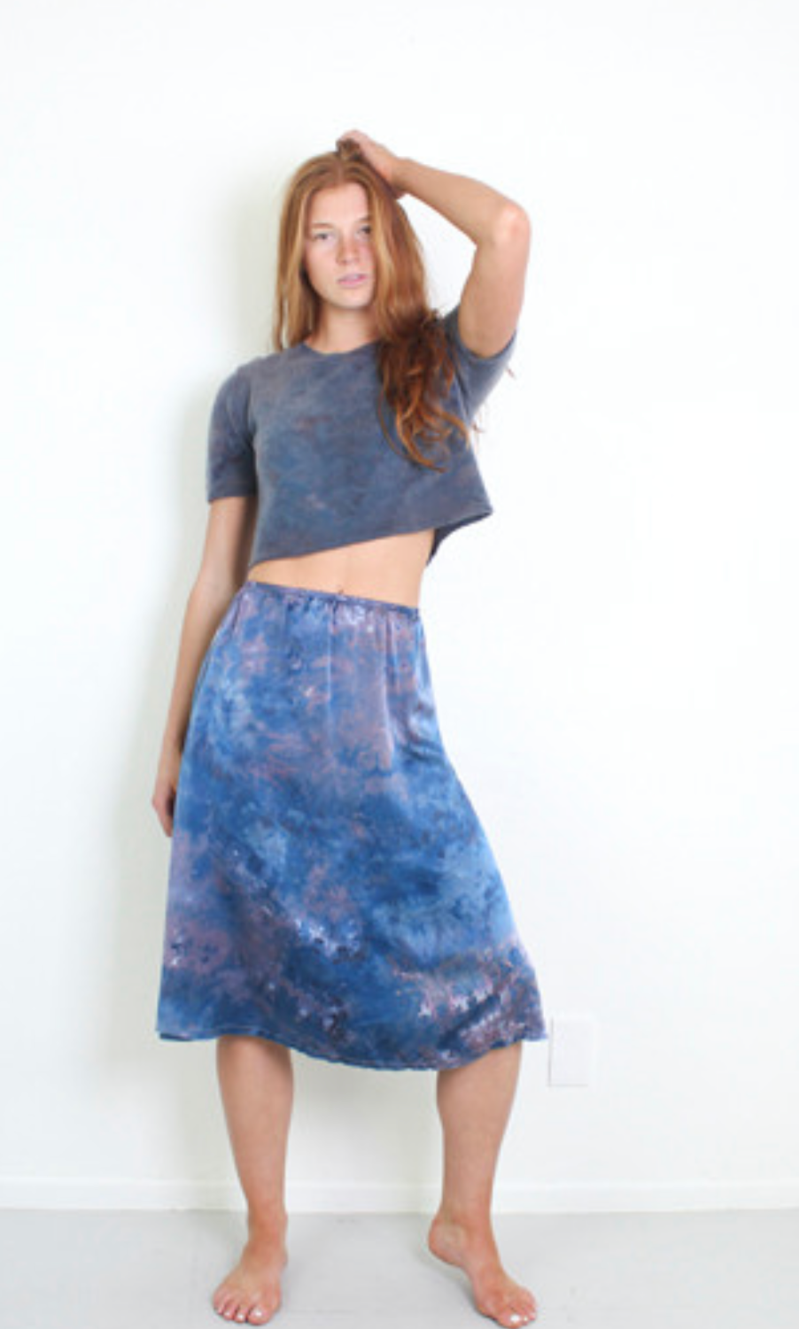 LOVE TANJANE Lady Silk Skirt