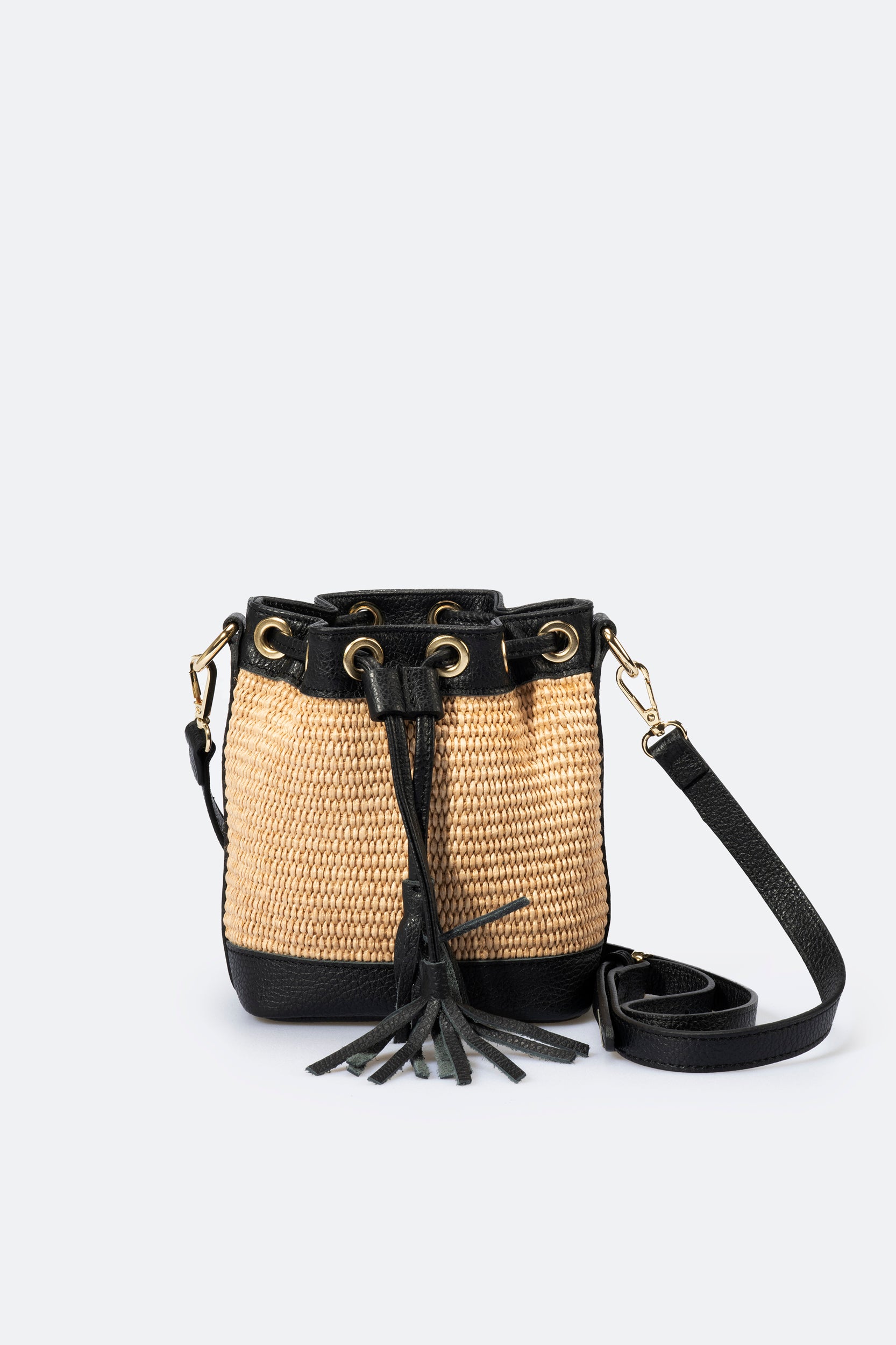 Italian Raffia Crossbody