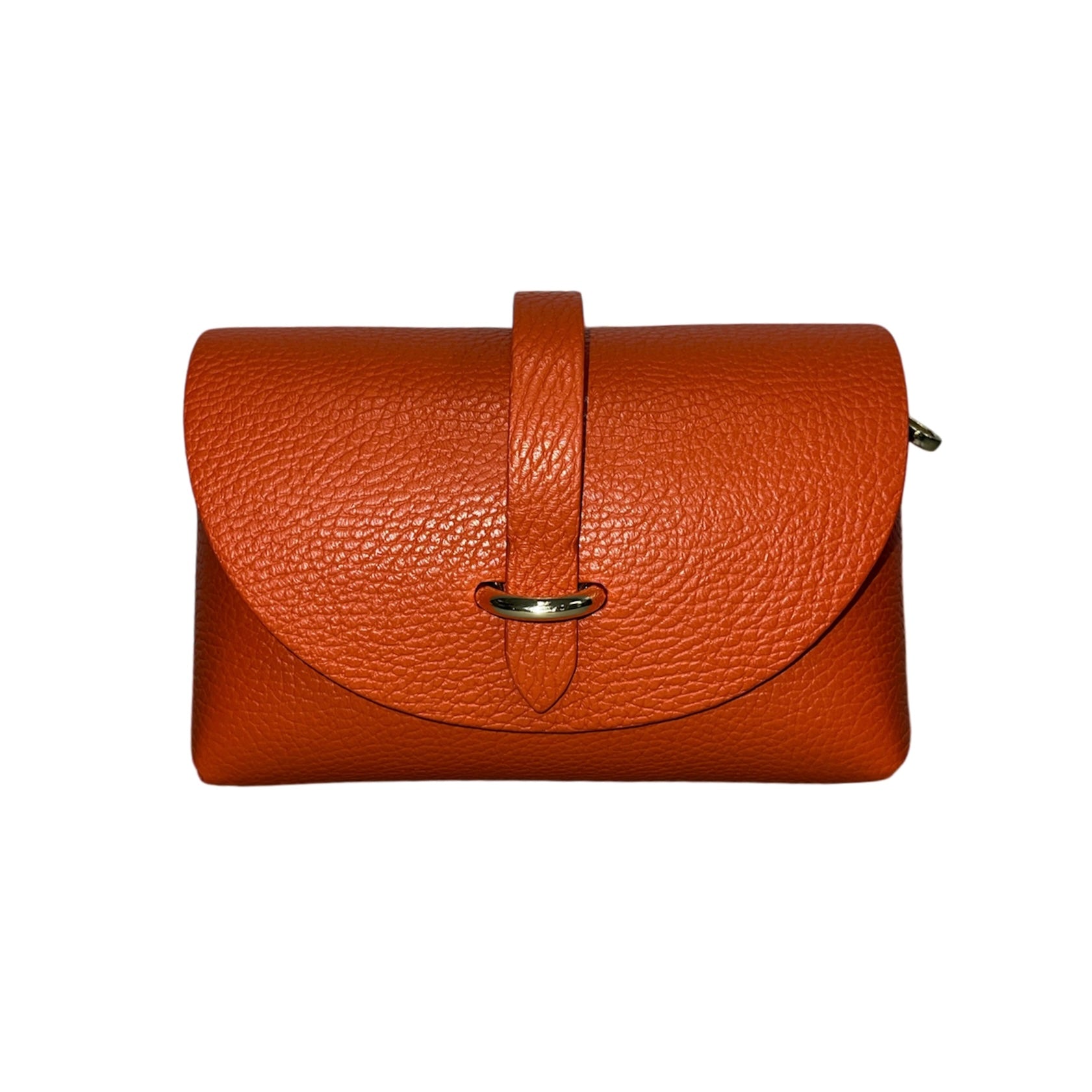 Genuine Italian Leather Small Crossbody Bag