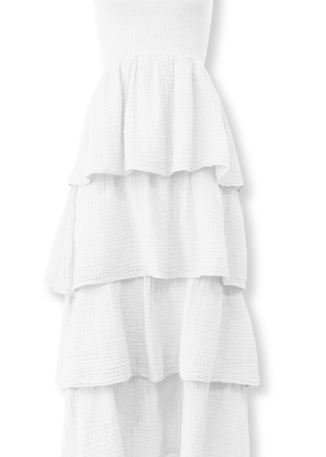 Felicite Tier Maxi Ruffle Dress