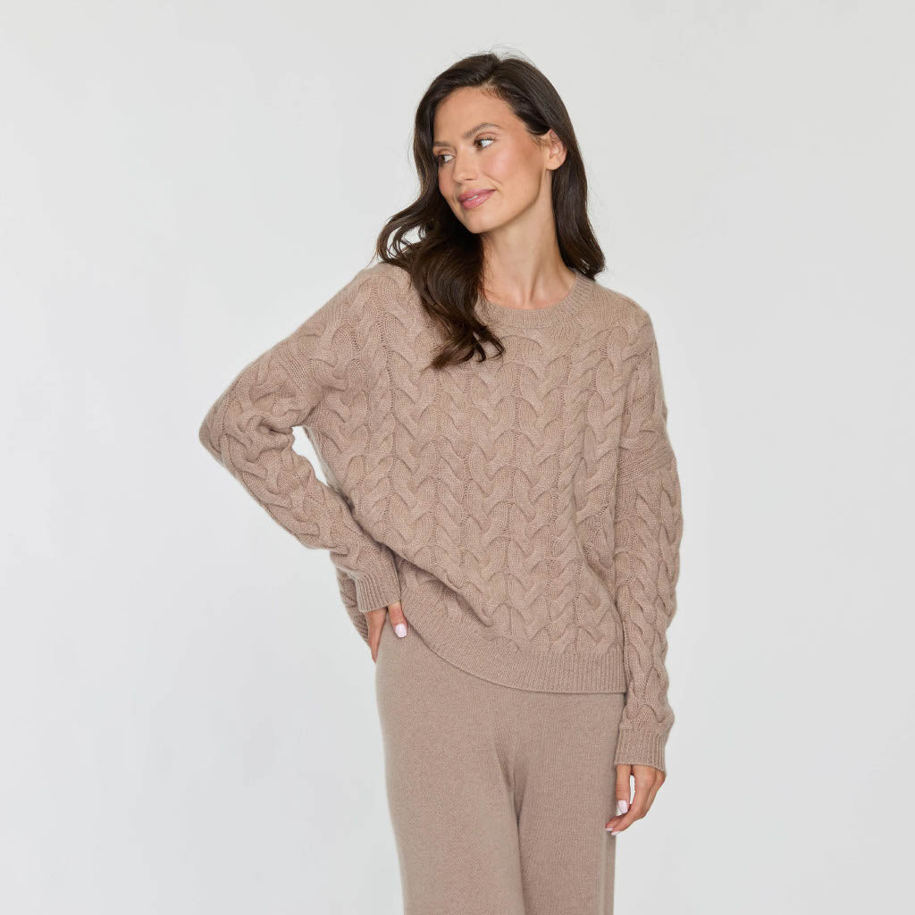 Cashmere Project Luxe Cable Crew