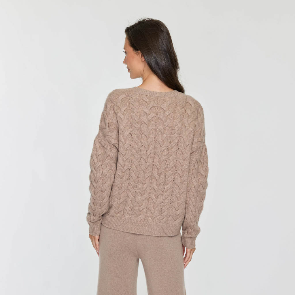 Cashmere Project Luxe Cable Crew